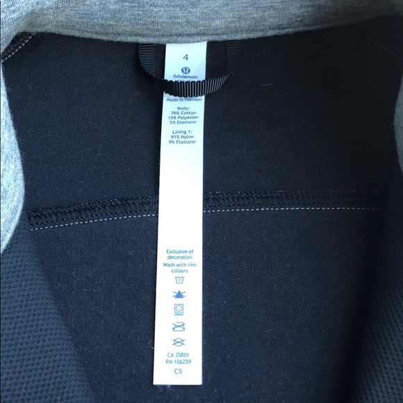 Lululemon Bomber Jacket in Grey - Picture 9 of 9